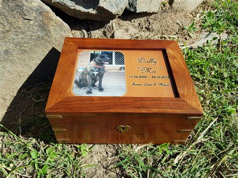 metal dog memorial box|pet memorial boxes for ashes.